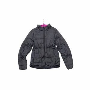 Lululemon Black Puffer Jacket Lightweight Zip Up Size L